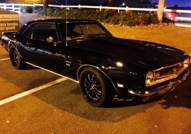 1968 Black Chevrolet Camaro Coupe