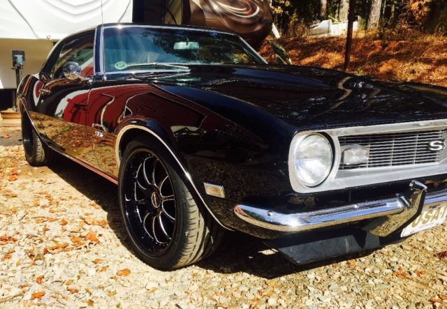 1968 Black Chevrolet Camaro Coupe