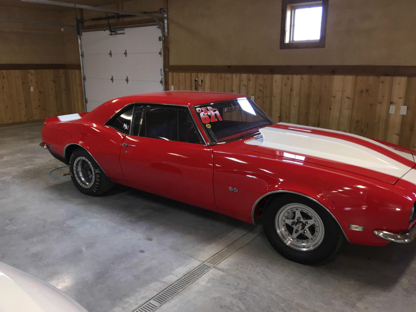 1968 Red and White Chevrolet Camaro Basic Coupe 2 Door
