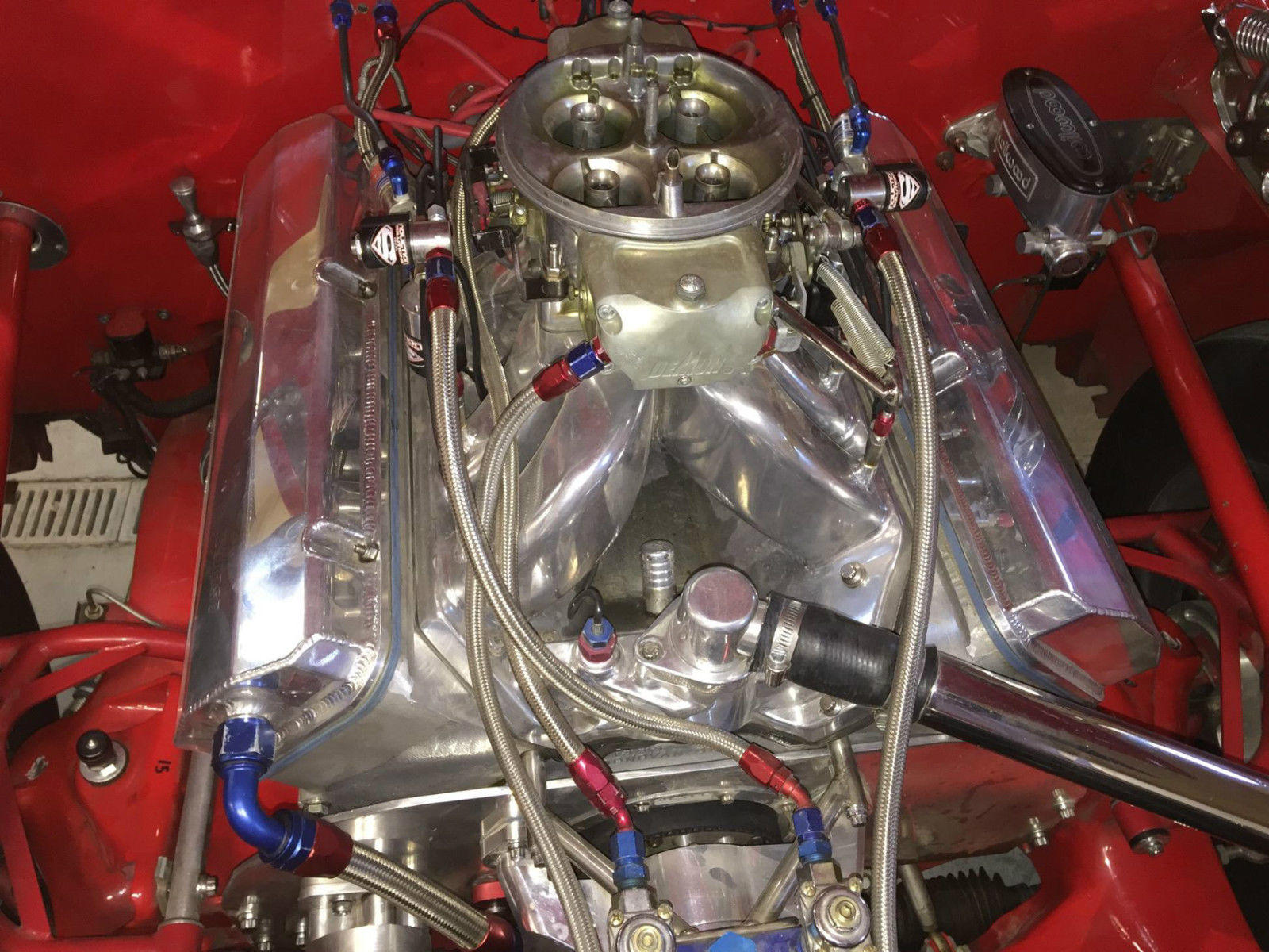 1968 Red and White Chevrolet Camaro Basic Coupe 2 Door