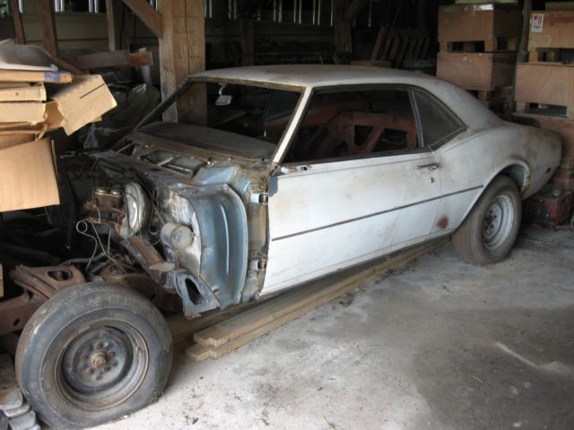 1968 Blue Chevrolet Camaro Coupe