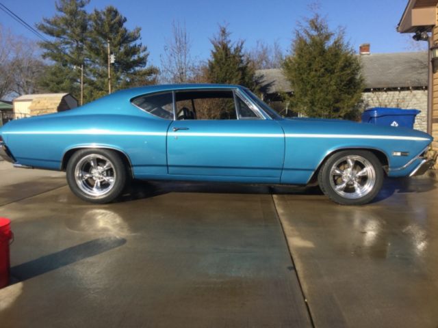 1968 Blue Chevrolet Chevelle