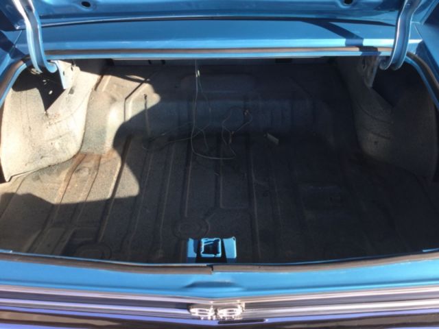 1968 Blue Chevrolet Chevelle