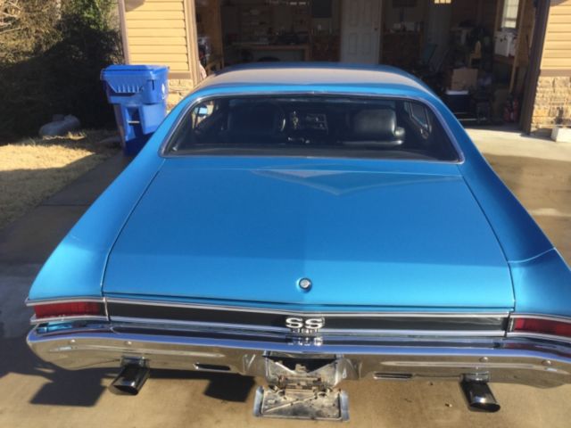 1968 Blue Chevrolet Chevelle