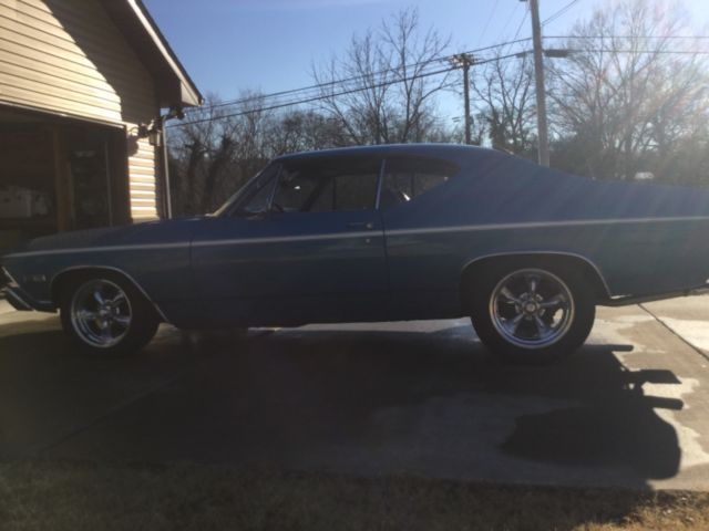 1968 Blue Chevrolet Chevelle