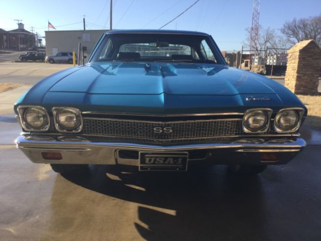 1968 Blue Chevrolet Chevelle