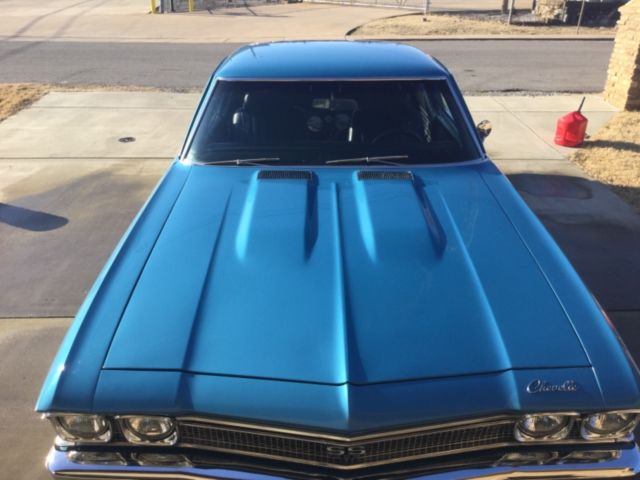 1968 Blue Chevrolet Chevelle