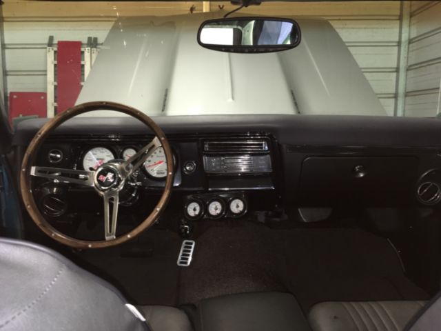 1968 Silver / greenish Chevrolet SS Station wagon clear