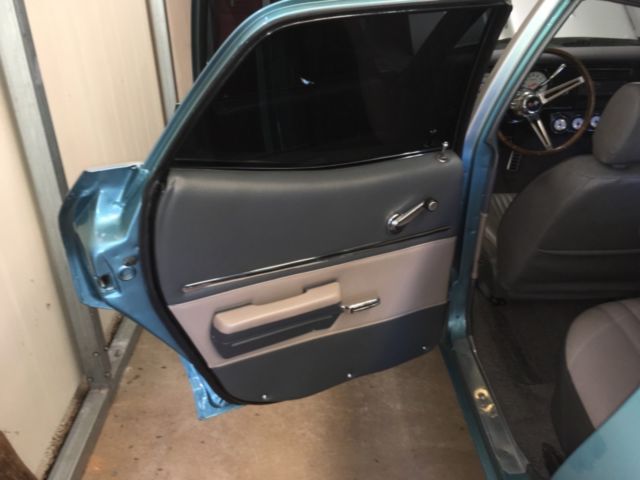 1968 Silver / greenish Chevrolet SS Station wagon clear