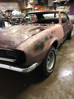 1968 Yellow Chevrolet Camaro Coupe