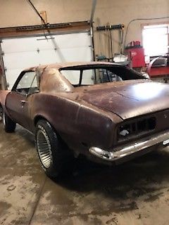 1968 Yellow Chevrolet Camaro Coupe