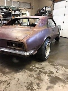 1968 Yellow Chevrolet Camaro Coupe