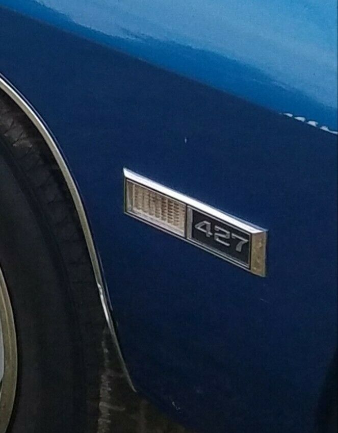 1968 Blue Chevrolet Caprice Coupe