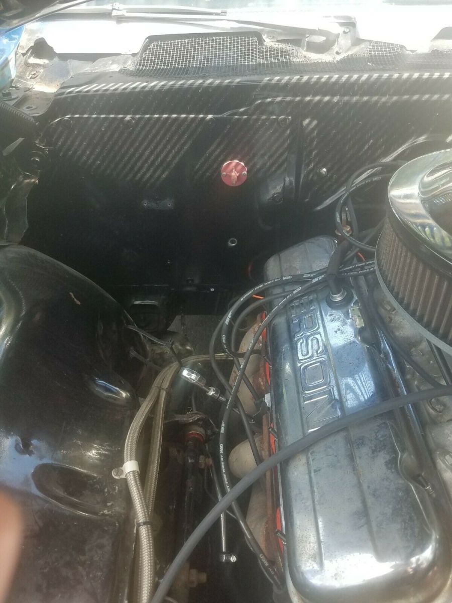 1968 Blue Chevrolet Caprice Coupe