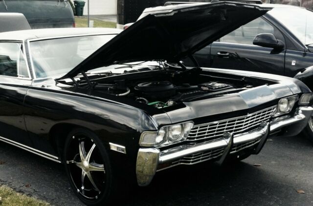 1968 Black Chevrolet Impala Sedan