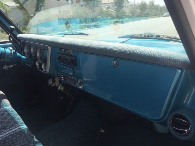 1968 Blue Chevrolet Other Pickups Standard Cab Pickup