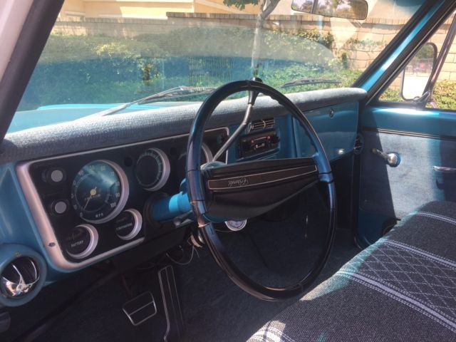 1968 Blue Chevrolet Other Pickups Standard Cab Pickup