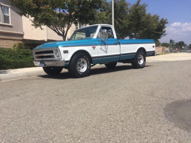 1968 Blue Chevrolet Other Pickups Standard Cab Pickup