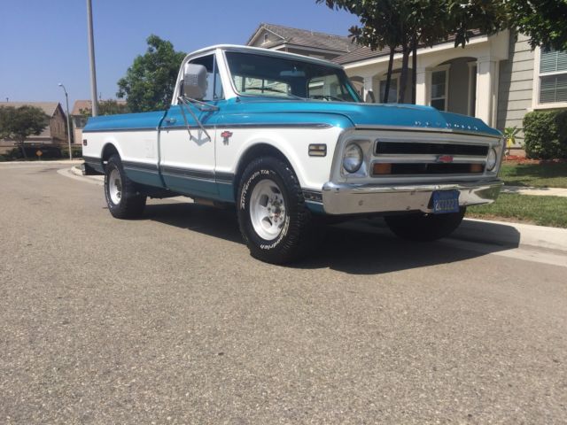 1968 Blue Chevrolet Other Pickups Standard Cab Pickup