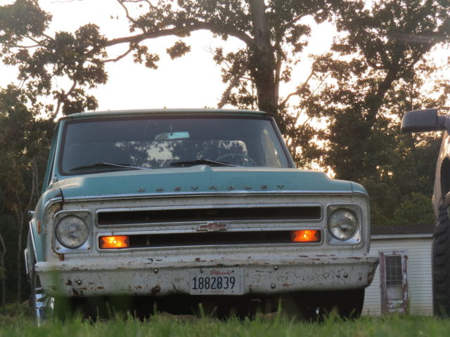 1968 Green Chevrolet C-10 Standard Cab Pickup