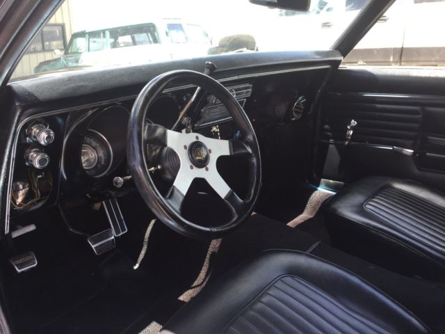 1968 Black Chevrolet Camaro