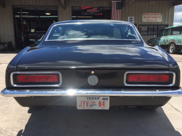 1968 Black Chevrolet Camaro