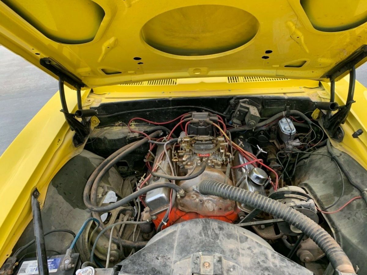 1968 Yellow Chevrolet Camaro Coupe