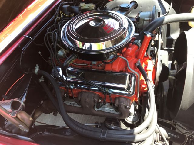 1968 red Chevrolet Camaro Convertible