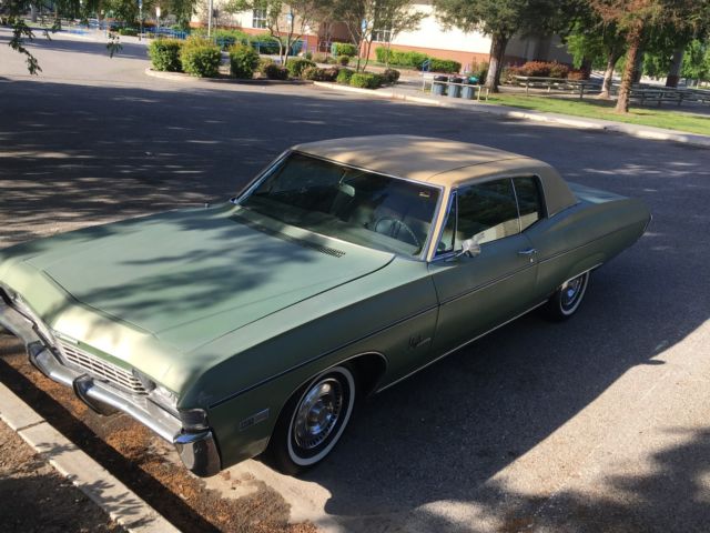 1968 green Chevrolet Impala custom