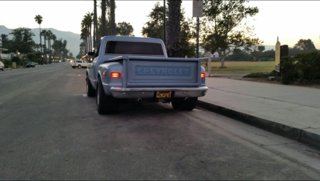 1968 Blue Chevrolet C-10