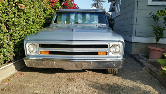 1968 Blue Chevrolet C-10
