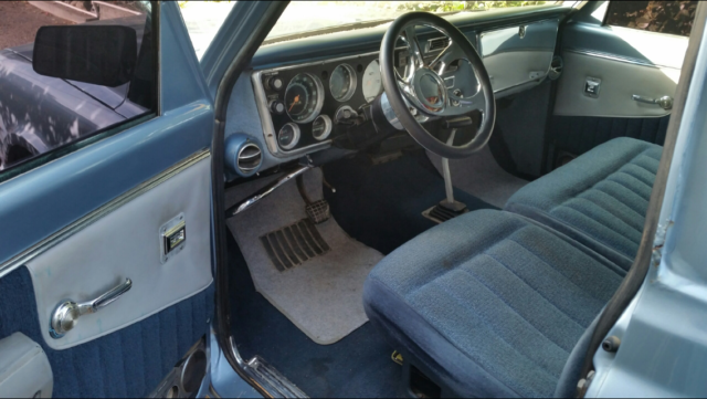 1968 Blue Chevrolet C-10