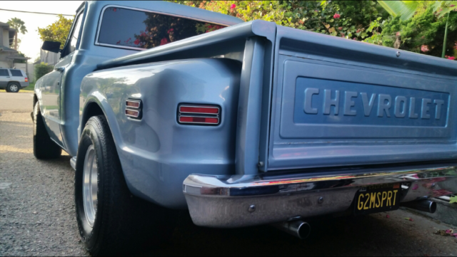 1968 Blue Chevrolet C-10