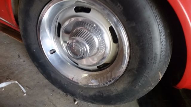 1968 red Chevrolet Corvette Coupe