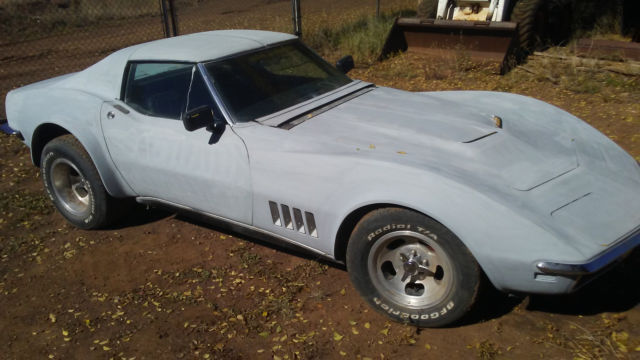 1968 Gray Chevrolet Corvette Coupe