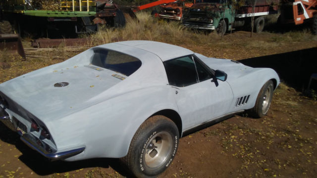1968 Gray Chevrolet Corvette Coupe