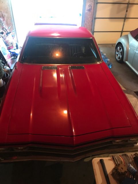 1968 Red Chevrolet El Camino Crew Cab Pickup