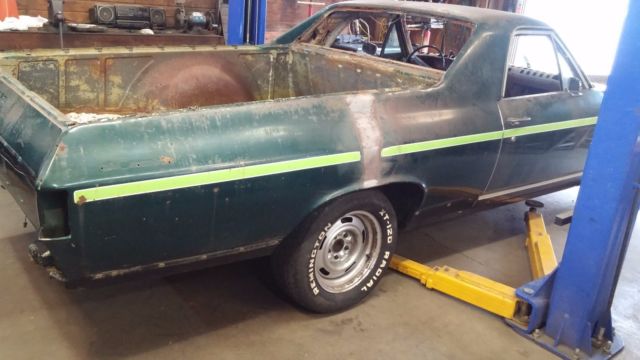 1968 Green Chevrolet El Camino El Camino
