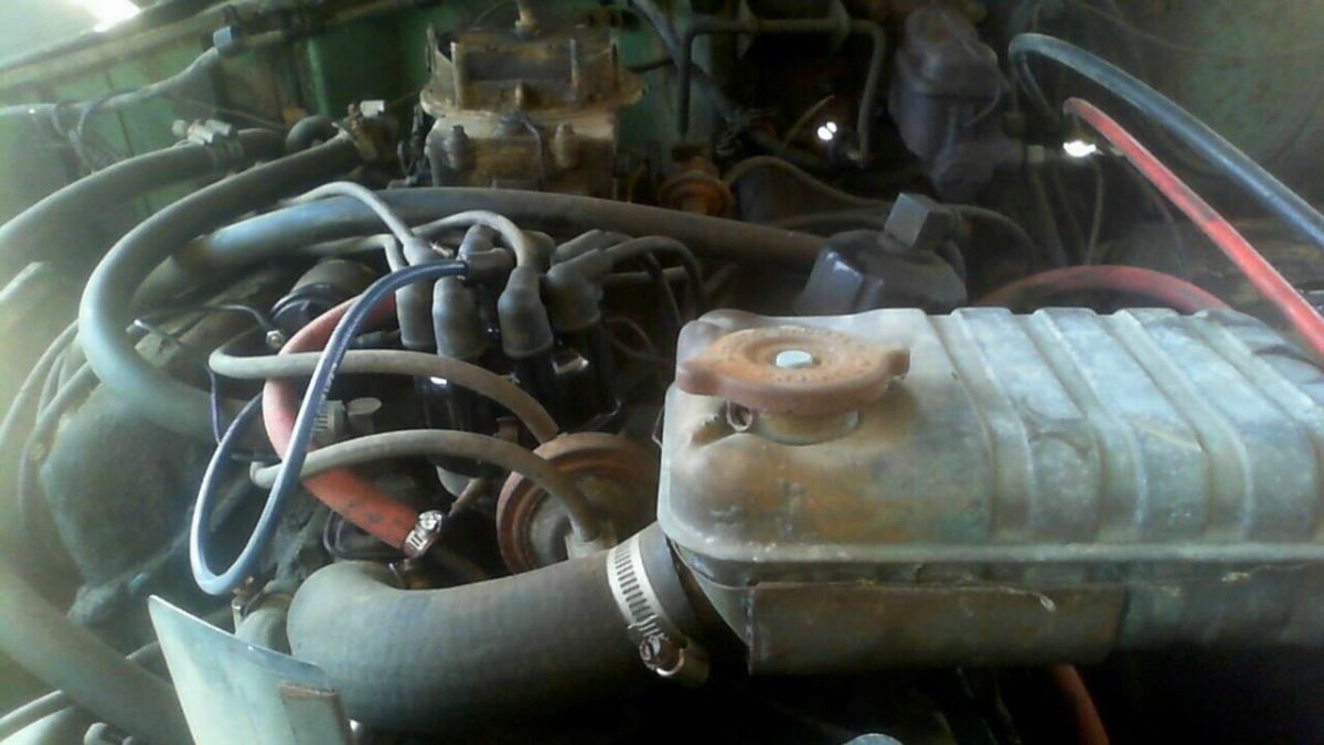 1968 Blue Ford Bronco SUV