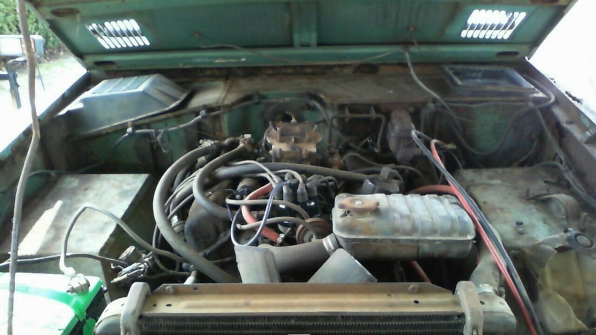 1968 Blue Ford Bronco SUV