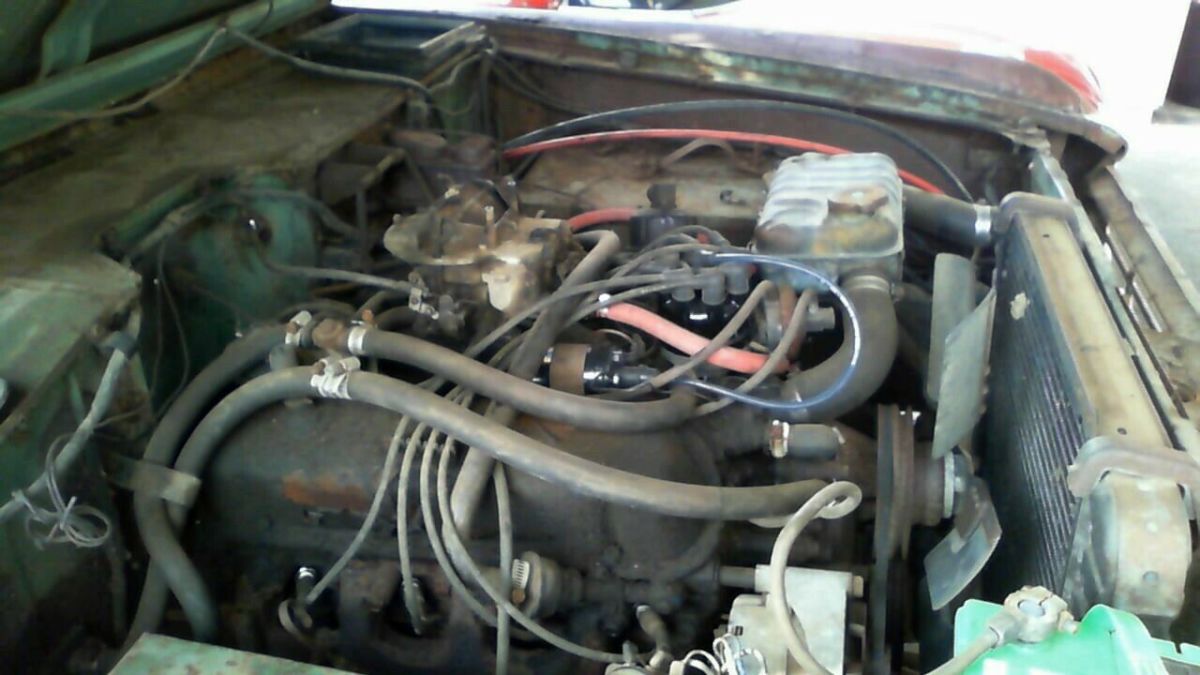 1968 Blue Ford Bronco SUV