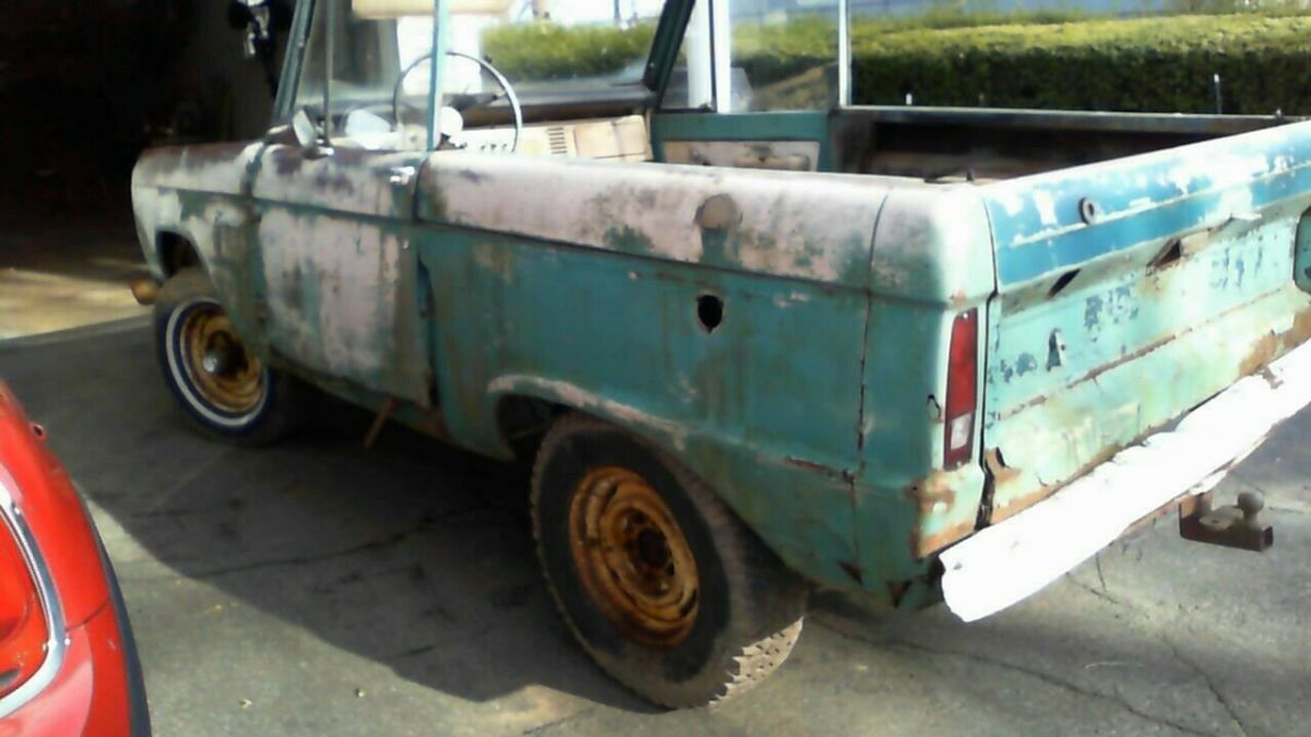 1968 Blue Ford Bronco SUV