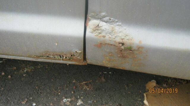 1968 primer Ford F-100 short bed