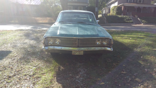 1968 Blue Ford Galaxie Sedan