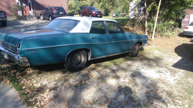 1968 Blue Ford Galaxie Sedan