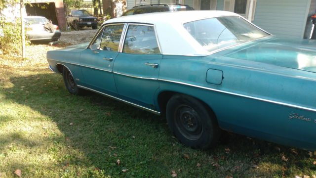 1968 Blue Ford Galaxie Sedan