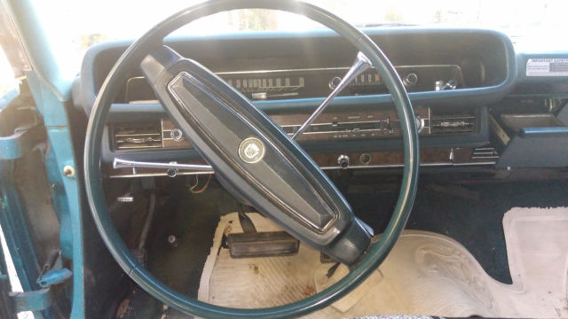 1968 Blue Ford Galaxie Sedan
