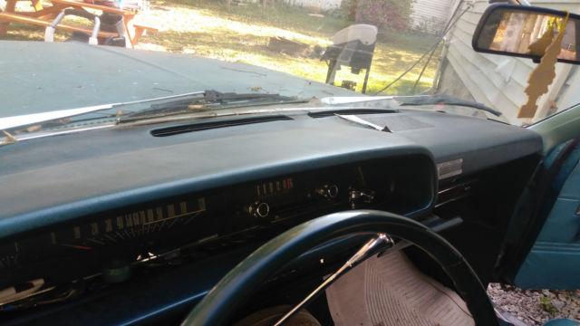 1968 Blue Ford Galaxie Sedan