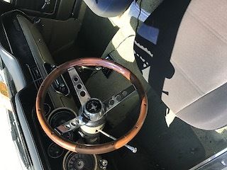1968 White Ford Mustang Coupe