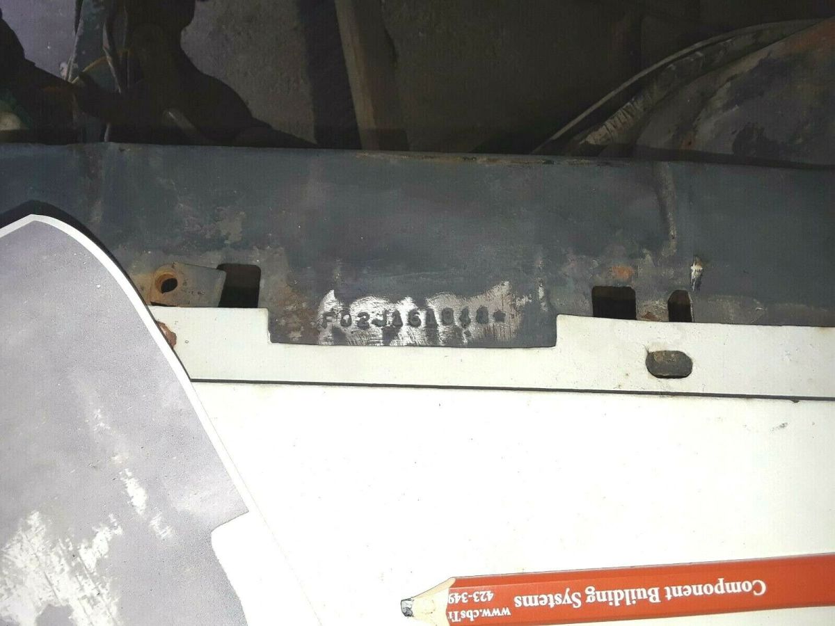 1968 Presidential Blue originally (gray primer now) Ford Mustang Fastback